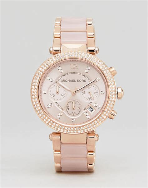 michael kors watches mk8295|mk5896 rose gold.